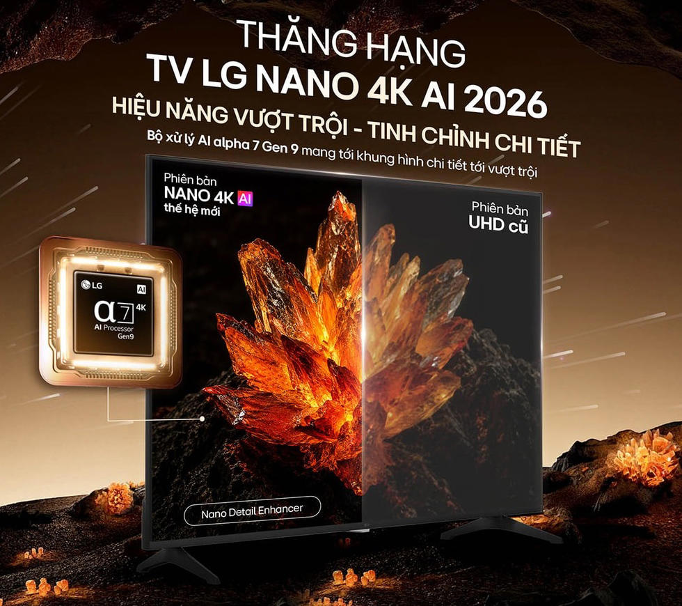 Bộ xử lý AI alpha 7 4K Thế hệ 9